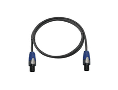 Psso Speaker Cable Speakon 2X2.5 1.5M Bk