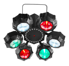 CHAUVET BEAMER 6 FX BEAM MULTI EFFET LED RGBW AVEC LASER ROUGE/VERT ET STROBOSCOPE