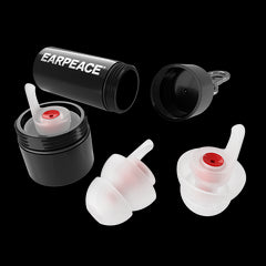 Bouchons d'oreille de concert haute fidélité EarPeace - Bouchons d'oreille de protection auditive pour concerts, festivals et lieux bruyants - 3 niveaux de réduction du bruit - Bouchons d'oreille antibruit jusqu'à 26 dB
