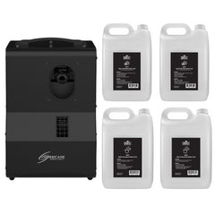 Chauvet DJ Hurricane Bubble Haze LT Machine inc 10L Bubble and 10L Haze Fluid
