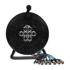 Pulse 8 Way 6/2 XLR Multicore Drum Stage Box (15m)