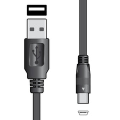 AV:Link prise USB 2.0 A vers câble de prise mini B 5 broches 1,5 m