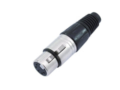 Prise XLR Omnitronic 5 broches noir