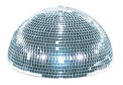 Eurolite Half Mirror Ball Motorised 20cm 200mm Disco Glitter Ball Party Mirrorball