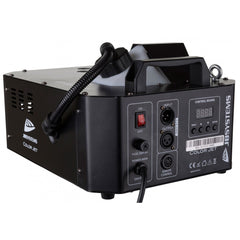 2x B Systems COLOR JET DMX Machine à brouillard verticale à effet de type CO2 avec fluide et télécommande