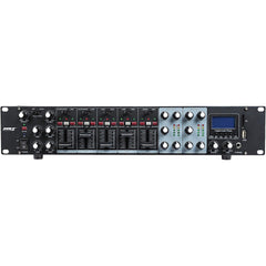 BST MX56U Audiomixer Rackmount USB PA Mischpultmatrix