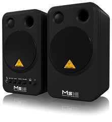 Behringer MS16 Active 4" Professional Home Studio Monitor Speakers (Pair)