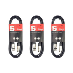 Stagg 15 m DMX/XLR-Kabel (Bündel)