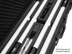 Roadinger Plastic Case for 4x Eurolite AKKU IP Pixel Tube 360° CRMX