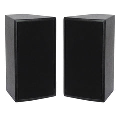 W Audio LA 80 Speaker Black Pair 320W Background Music Gym Bar Sound System