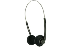 av:link Lightweight Stereo Headphones Adjustable Headband Jack Computer School