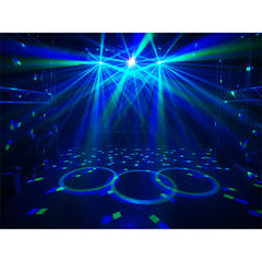 Ibiza FULLMOON DMX Light Effect Wash, UV, RG Laser, Strobe & Astro *BSTOCK*