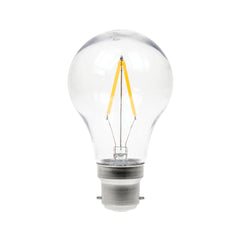 Prolite 2W Dimmable LED Filament GLS Polycarbonate Lamp 2700K BC