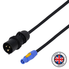 eLumen8 10m 2.5mm 16A Male - PowerCON Cable