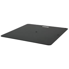 Plaque de base Wentex - 350(l) x 300(l)mm 4Kg Noir (revêtement en poudre)