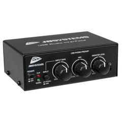 JB Systems USB-Audio-Interface, Phono-Line-Level-Vorverstärker, Laptop-Computer