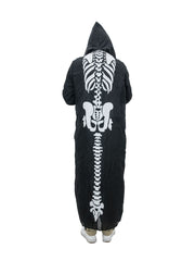Cape squelette de costume d'Halloween Europalms