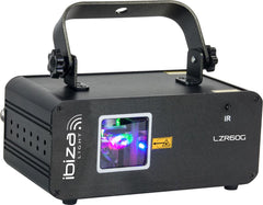 Ibiza Light LZR60G Laser graphique vert 60 mW inc. Télécommande