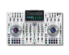 Denon DJ Prime 4 White - Limited Edition Standalone DJ Controller