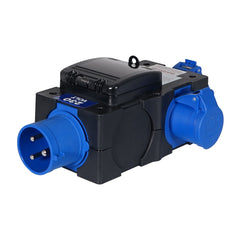Boîtier de distribution PCE ST ANTON Entrée 32A 240V, Sortie 3 x 16A 240V, DMM