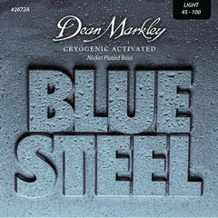 Dean Markley Blue Steel Bass Guitar Strings Nps Light 4str 45-100