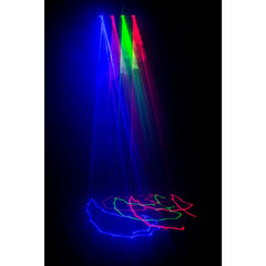 JB System MultiBeam Laser Vierkopf RGB DJ Lichteffekt DMX