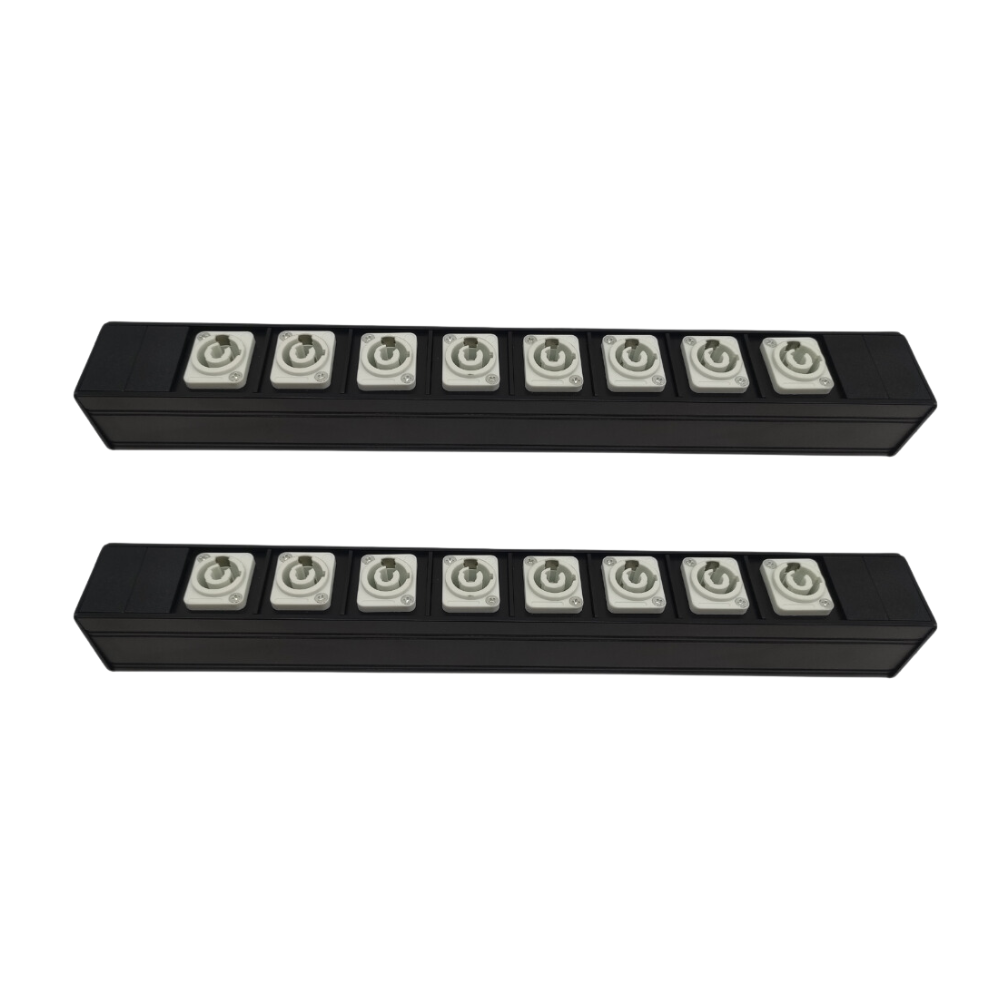 2x Thor Powercon Splitter Power Split Box 8 Way Power Distributor ...