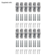 Global Truss F34 PL Stage Schwarz 4-Wege-Kreuzstück (4133-41PL-B)
