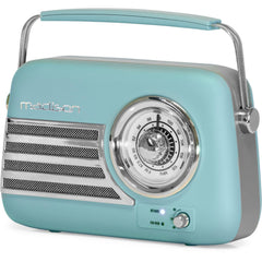 Madison FREESOUND-VR40BLU-MAT Portable Vintage Radio Bluetooth USB FM