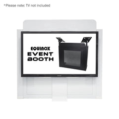 Equinox Event Booth White MK2 inc TV bracket + Carry Bags