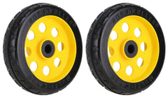 RWHLO8X2 R-TRAC Rear Wheel, 8" X 2" NO-FLAT (2-PACK FOR R6 & R8), Offset Hub
