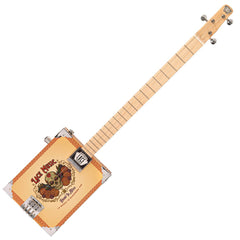 Lace Electric Cigar Box Guitar - Dead Is Alive - 3 String