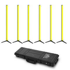 Chauvet Pro WELL STX 180 Battery-Operated180° LED Tube IP65 6-Pack