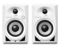 PIODM40W.C Pioneer DM40 DM-40-W 2-Way 4" Active Desktop Monitor 21W PAIR WHITE  *B-Stock