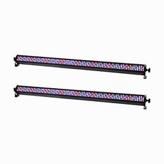 2x Equinox RGB LED Power Batten (White Housing)