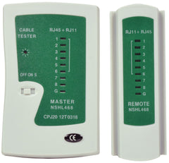 Testeur de câble réseau Ethernet Mercury RJ45/RJ11