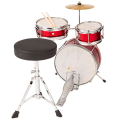 Pp Junior 3pc Drum Kit Red
