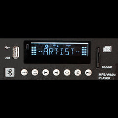 15-6087 Ibiza Sound PORT12UHF-BT-WH Portable PA System Bluetooth *B-Stock