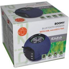 Ibiza BOOMY Powerful Small Portable Speaker Bluetooth