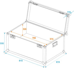 Mallette de transport universelle Roadinger 80X60Cm