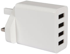 Mercury 4-Port-USB-Netzladegerät