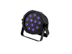 EUROLITE LED Floor Spot 12 x 1W UV LED incl IR Remote