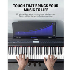 Donner DEP20 - 88 Keys Portable Piano with Stand