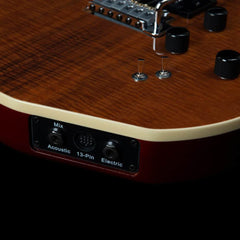 Godin Xtsa 3 Voice Electric Guitar - Koa Extreme Hg W/bag