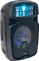 PLS PARTY-8COMBI Aktiver Akku-Lautsprecher inkl. LED-Lichteffekt 8" *B-Ware