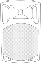 QTX QX15A Enceinte de sonorisation active 500W
