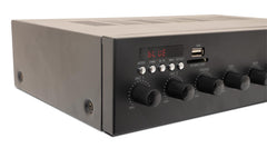 Eagle 60W 100V/Niederimpedanz-Mischverstärker mit USB/FM und Bluetooth