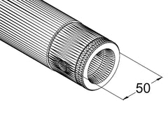 Tuyau à verrouillage rapide Alutruss Singlelock Sp-S3000 Bk