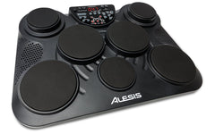 Alesis CompactKit 7 Tragbares Tisch-Schlagzeug mit 7 Pads
