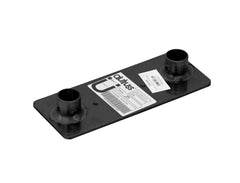 Plaque de montage mural Alutruss Decolock Dq2-Wps Bk